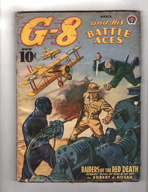 G 8 Battle Aces Mar 1941 "Raiders of the Red Death G 8 Battle Aces Mar 1941 "Raiders of the Red Death