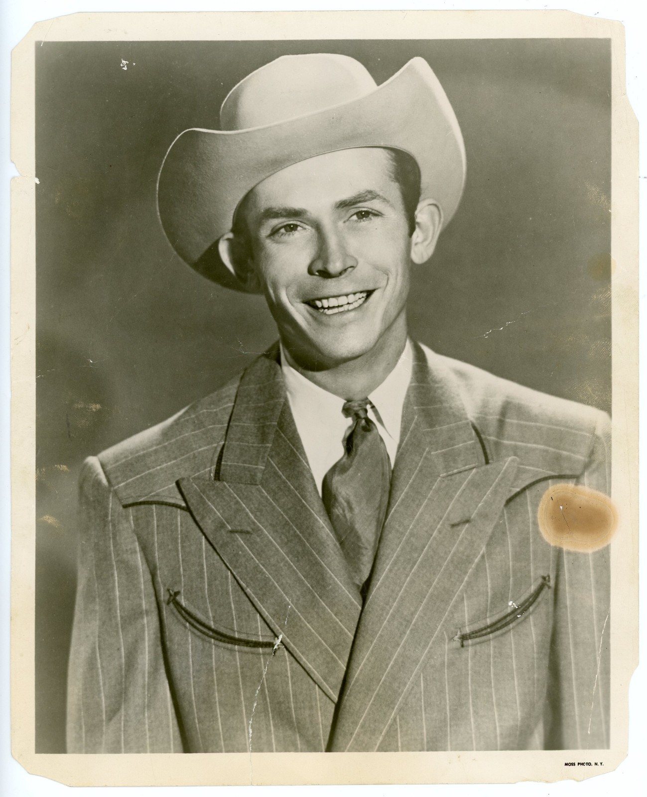 Hank Williams Sr. ~ Signed Autographed Photograph Grand Ole Opry ~ JSA LOA
