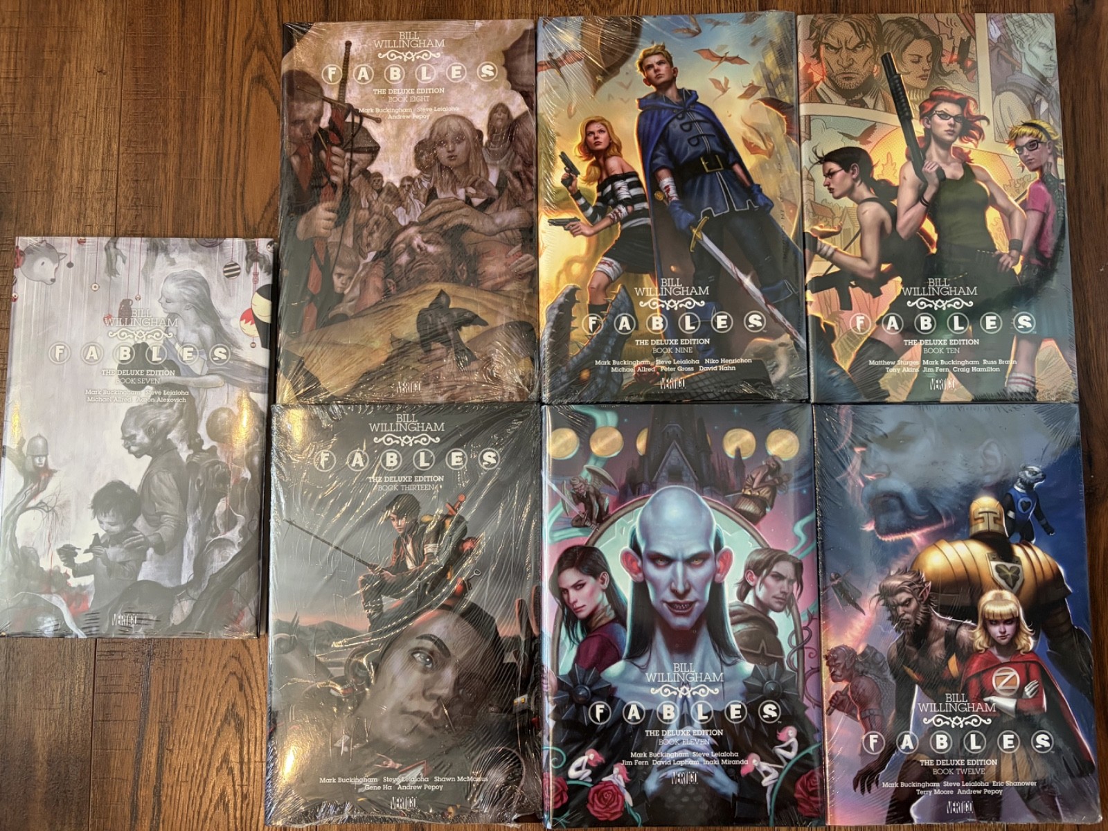 Fables: Deluxe Edition Book Lot Volume 7-13 Set Complete HC Hardcover - SEALED