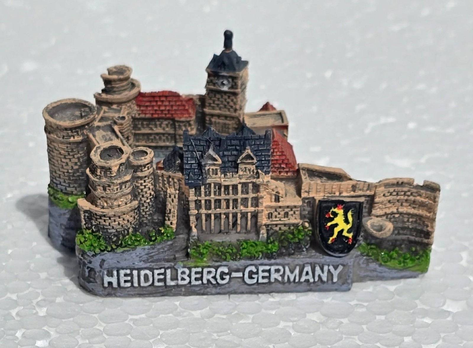 VTG HEIDELBERG - GERMANY Miniature Castle Souvenir Historical Building 3D