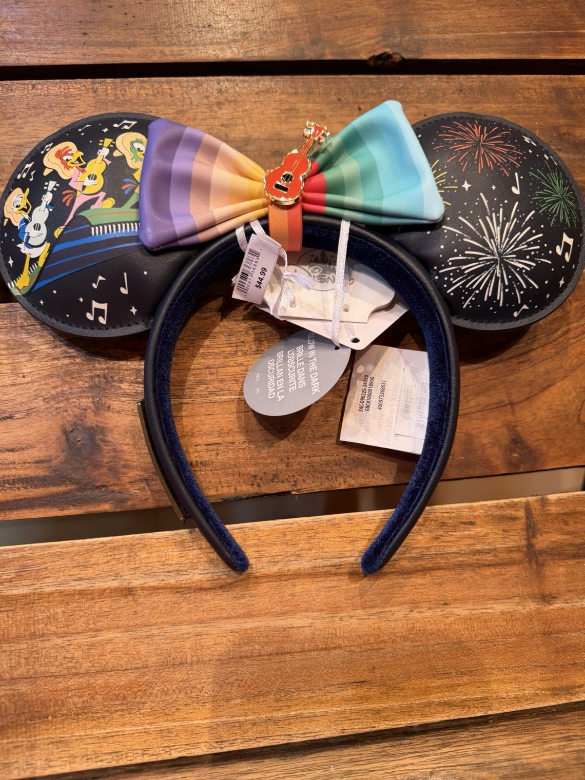 Disney Three Caballeros Minnie Ears Mexico Pavilion Disney Three Caballeros Minnie Ears Mexico Pavilion