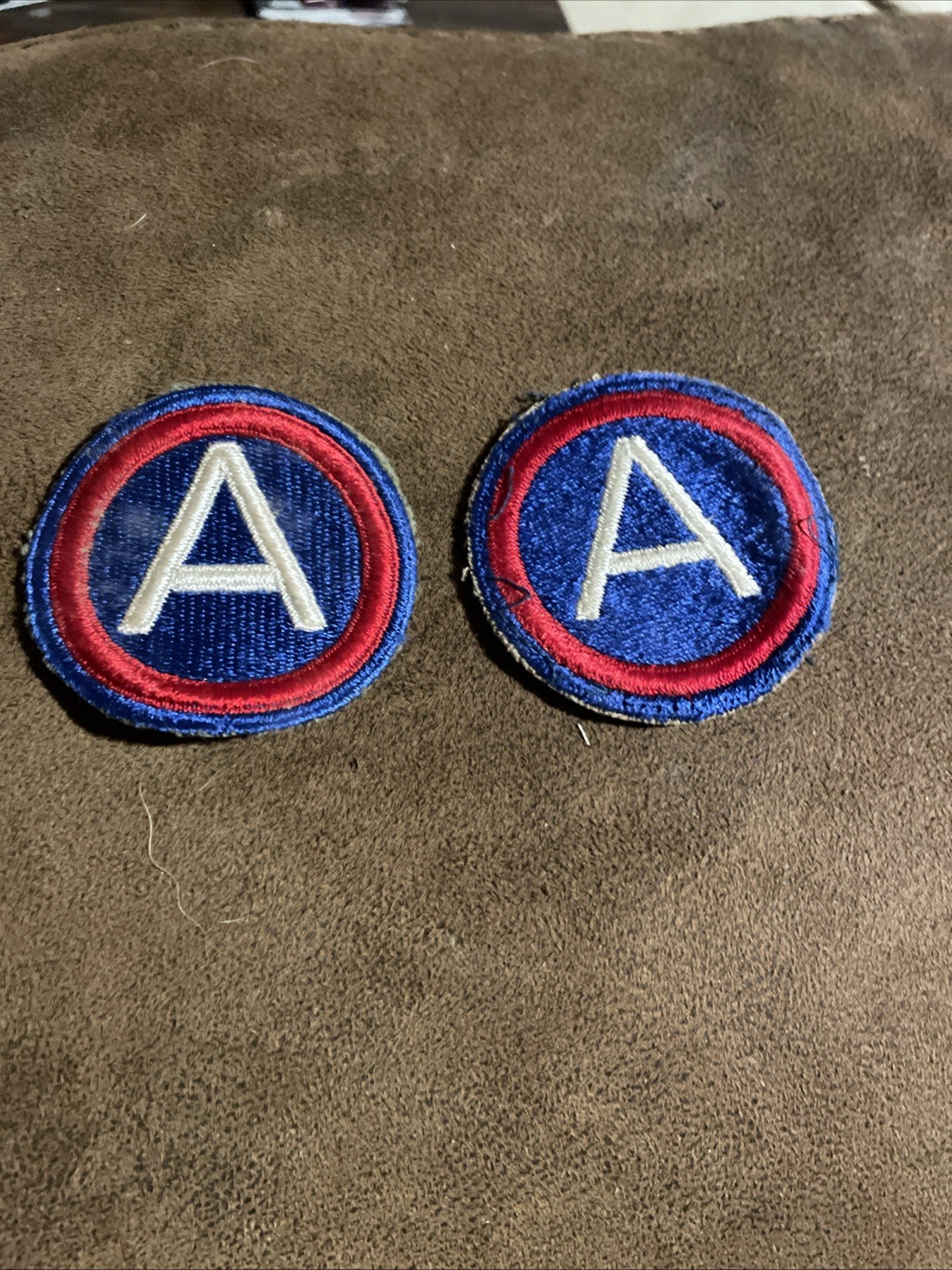 (3) VTG WWII US Army USAFFE Patch Lot Pacific MacArthur Command