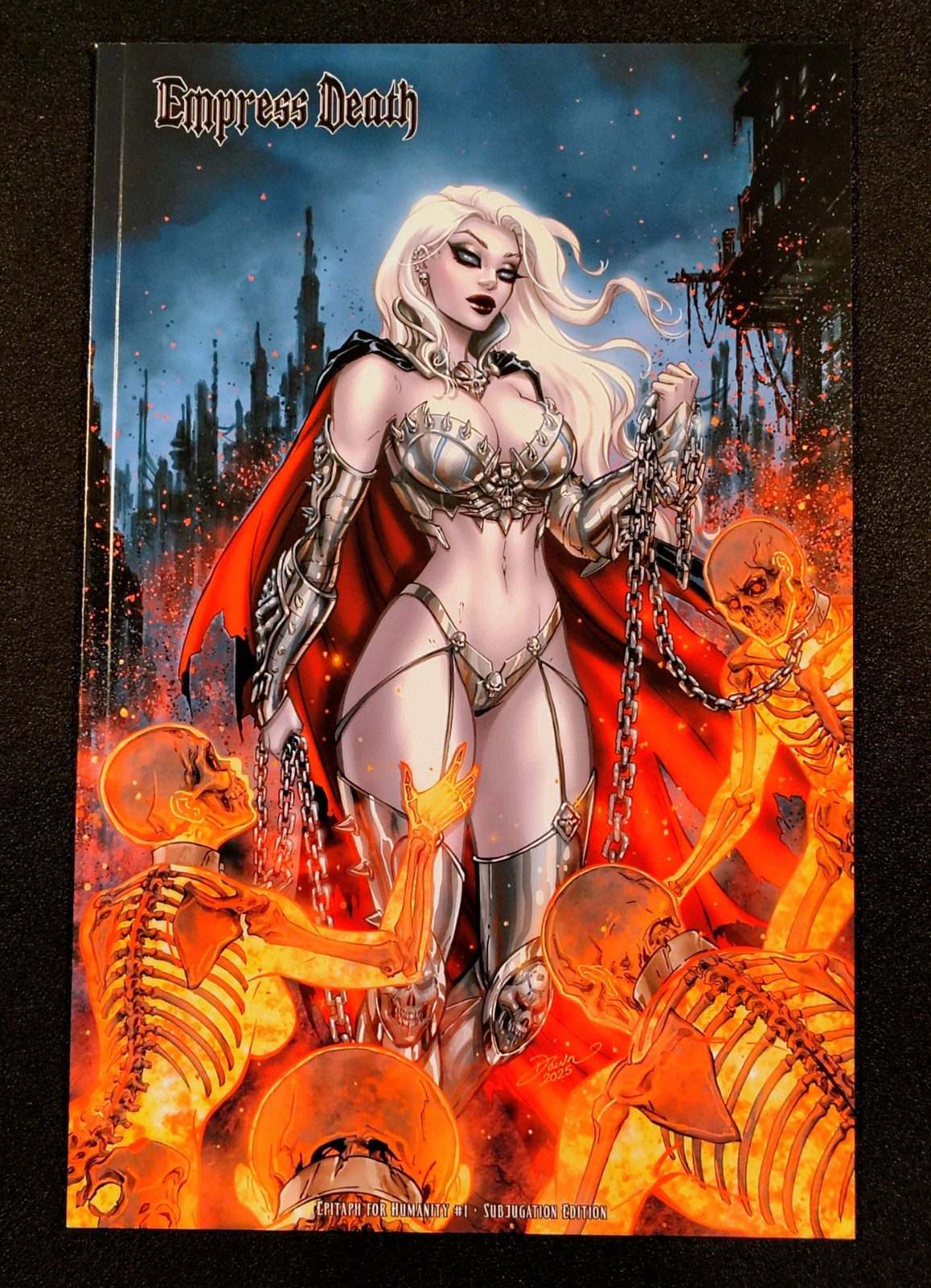 Empress Death Epitaph for Humanity  Subjugation Edition Dawn McTeigue Lady Death