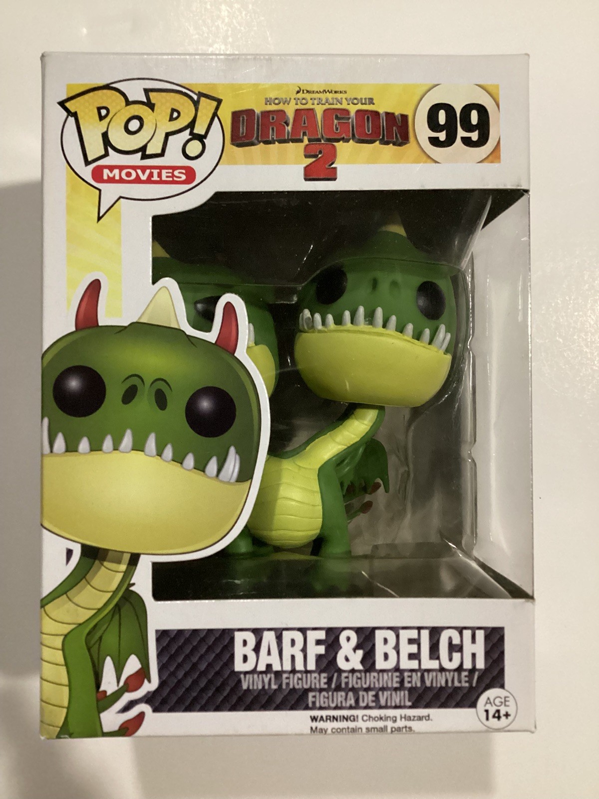 Funko Pop How to Train Your Dragon 2  BARF & BELCH #99