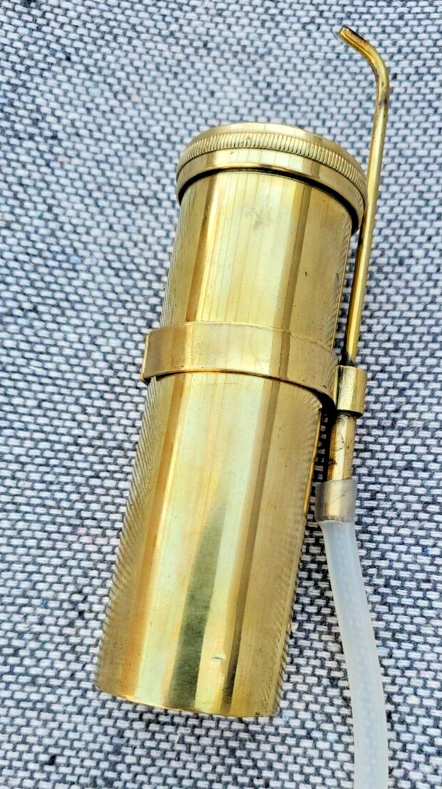 Vintage Brass Monument Jewellers Blow Torch Stunning Condition