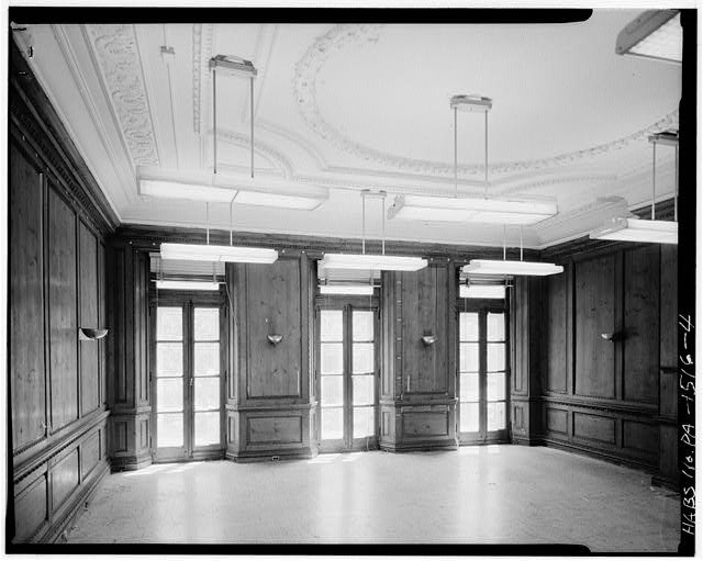 Photo:Second Floor Front Room East Room 1900s Nineteenth Street Interior