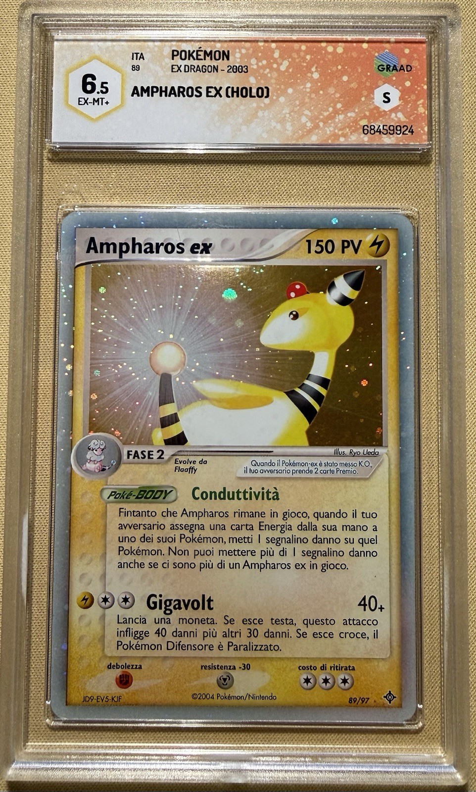 AMPHAROS ex - EX Dragon - ITA - 2003