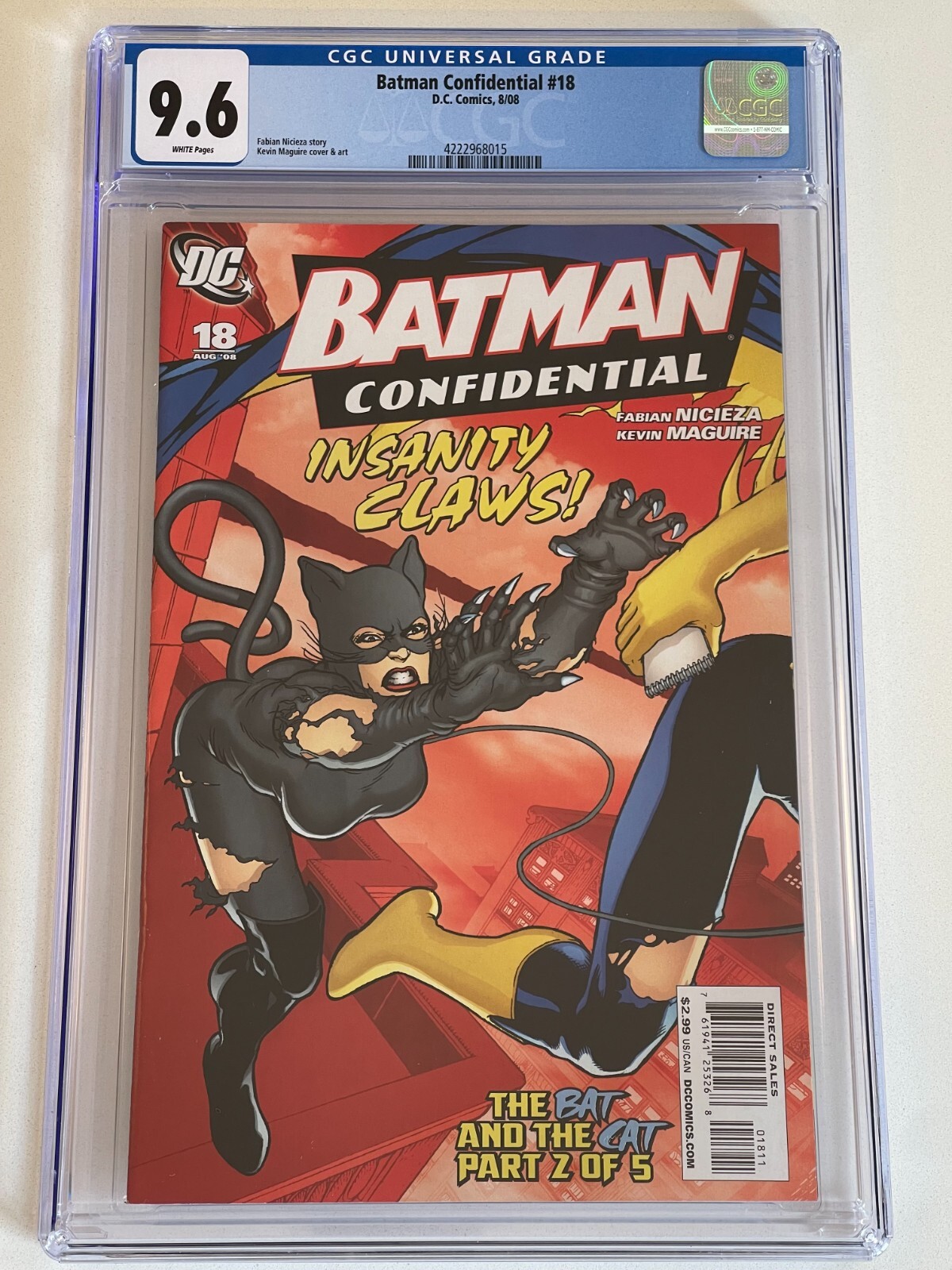 Batman Confidential #18 CGC 9.6 | Catwoman + Batgirl  Infamous Night Club Issue