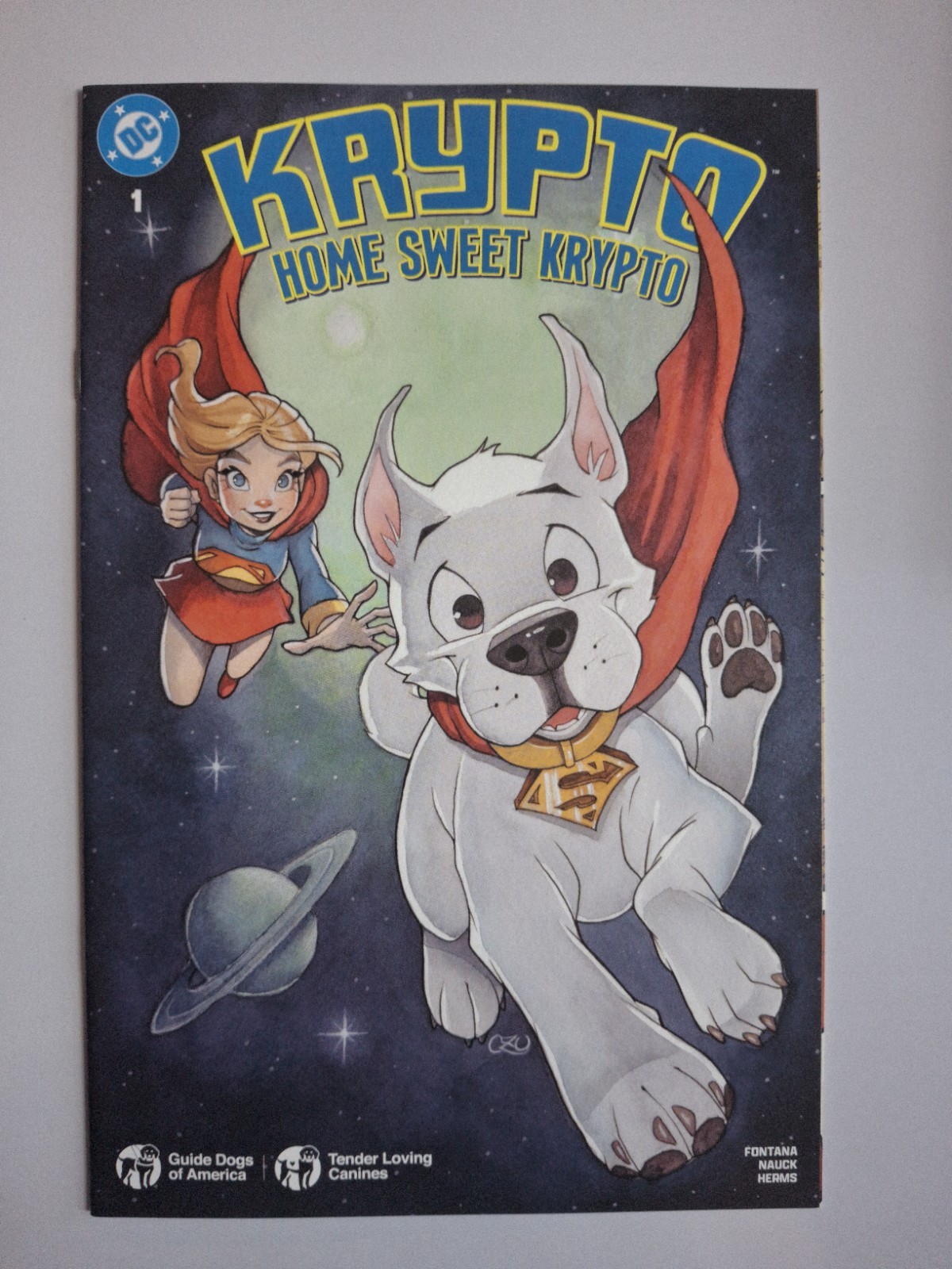 Krypto Home Sweet Krypto 1 NYCC 2026 Promo Comic Guide Dogs of America NM