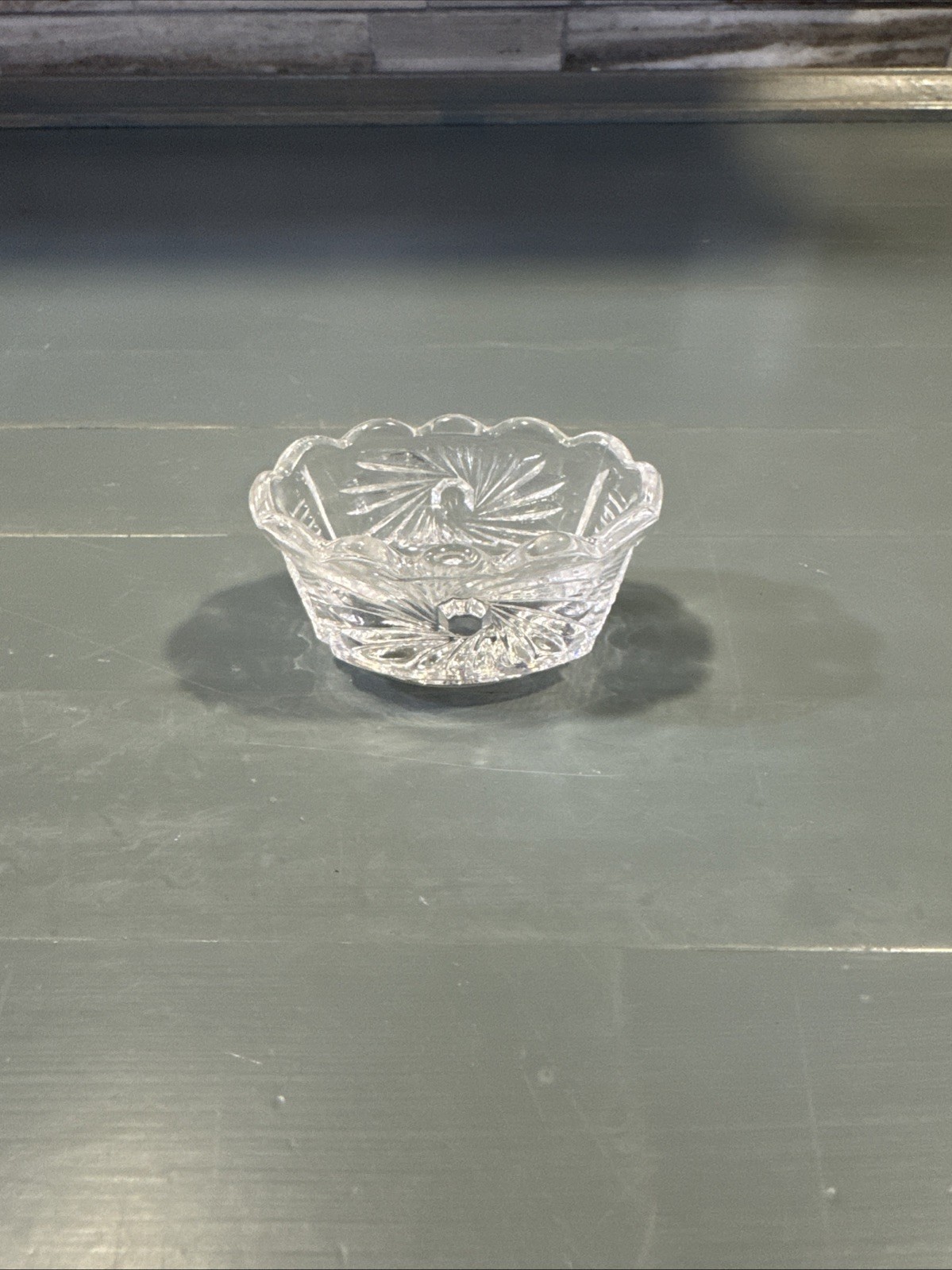 Vintage Genuine Lead Crystal 24% Handcut Open Salts