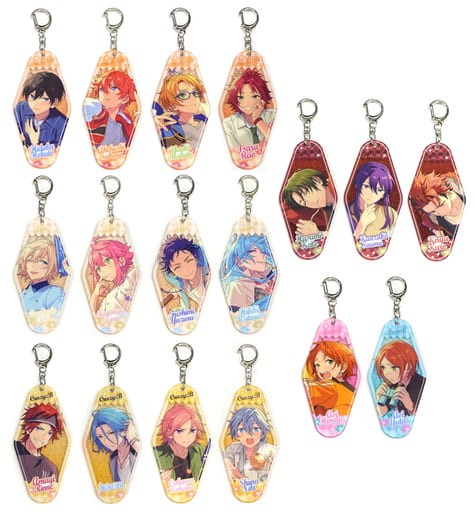 Ensemble Stars Kaban Acrylic Keychain Group A Set of 17 Japan
