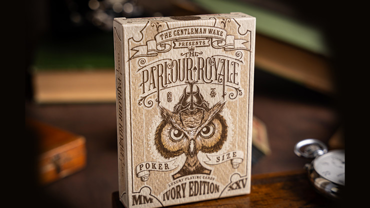 The Parlour Royale Ivory Edition (Red Edge Printing) Playing Cards The Parlour Royale Ivory Edition (Red Edge Printing) Playing Cards