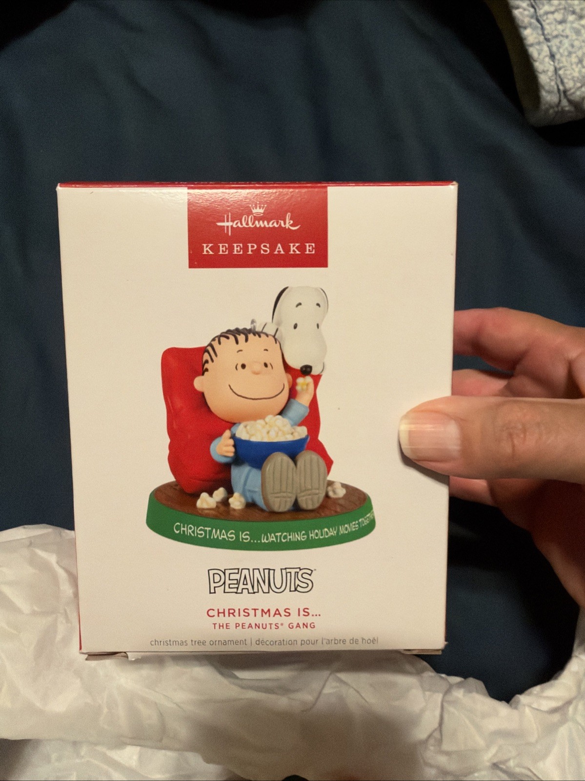 2026 Hallmark CHRISTMAS IS #3 Peanuts gang Keepsake Ornament - NEW - Read