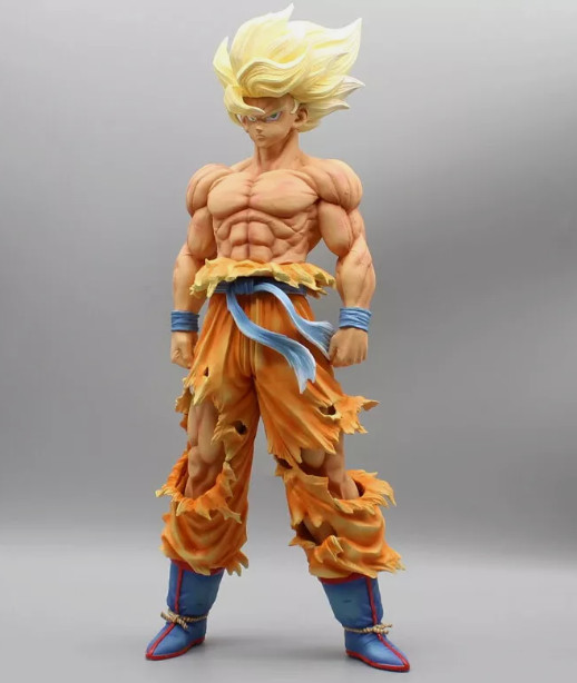 28CM Dragon Ball Z Goku First Super Saiyan PVC Figure Collectible Model Statue 28CM Dragon Ball Z Goku First Super Saiyan PVC Figure Collectible Model Statue