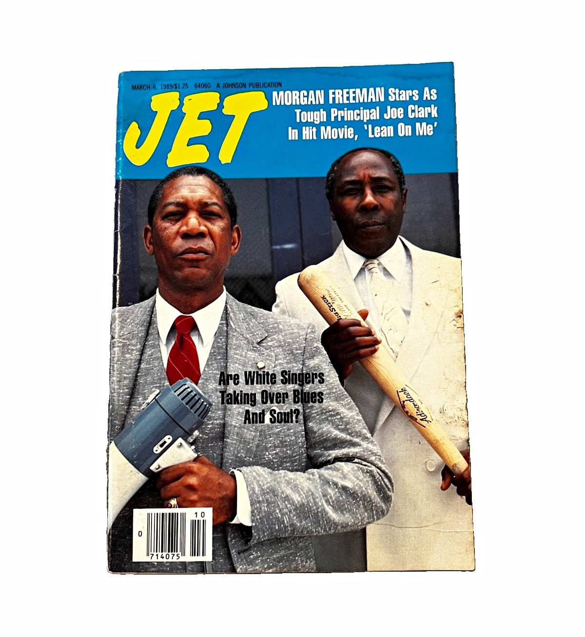 JET Magazine March 6, 1989 Morgan Freeman Cover Black Americana Provenance N/A