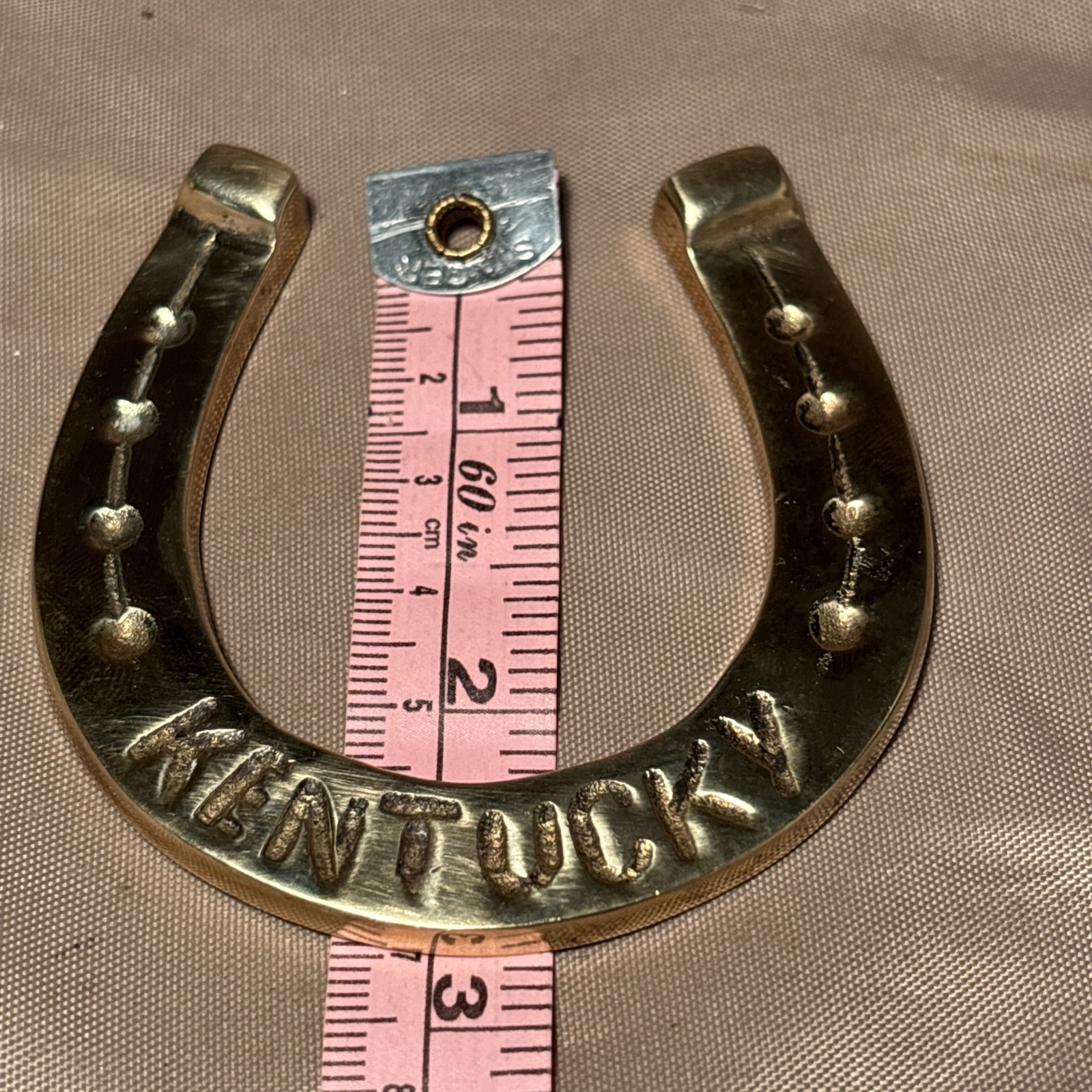 vintage solid brass \
