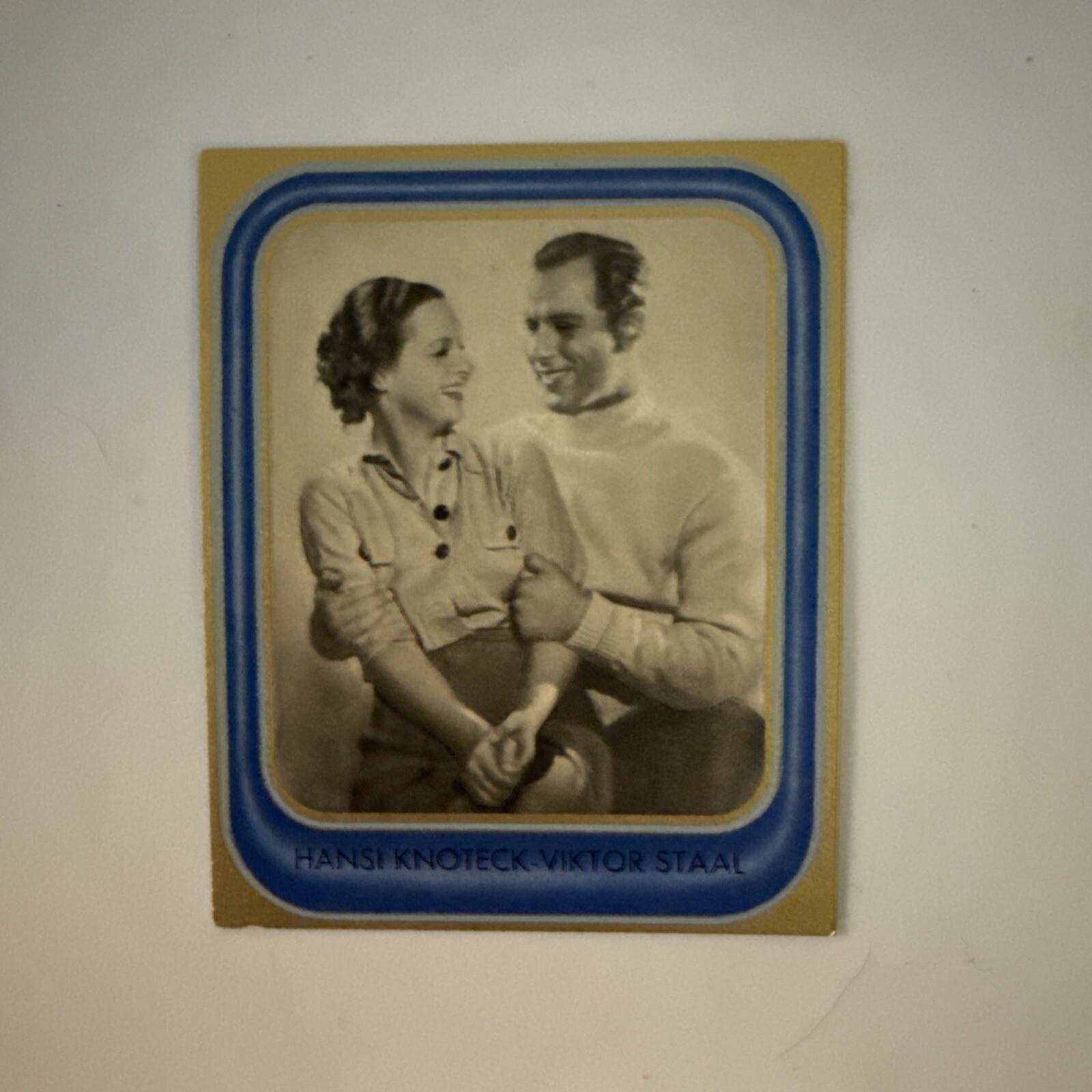1936 Cigaretten Bilderdienst Bunte Filmbilder Tobacco Hansi Knoteck Staal #240