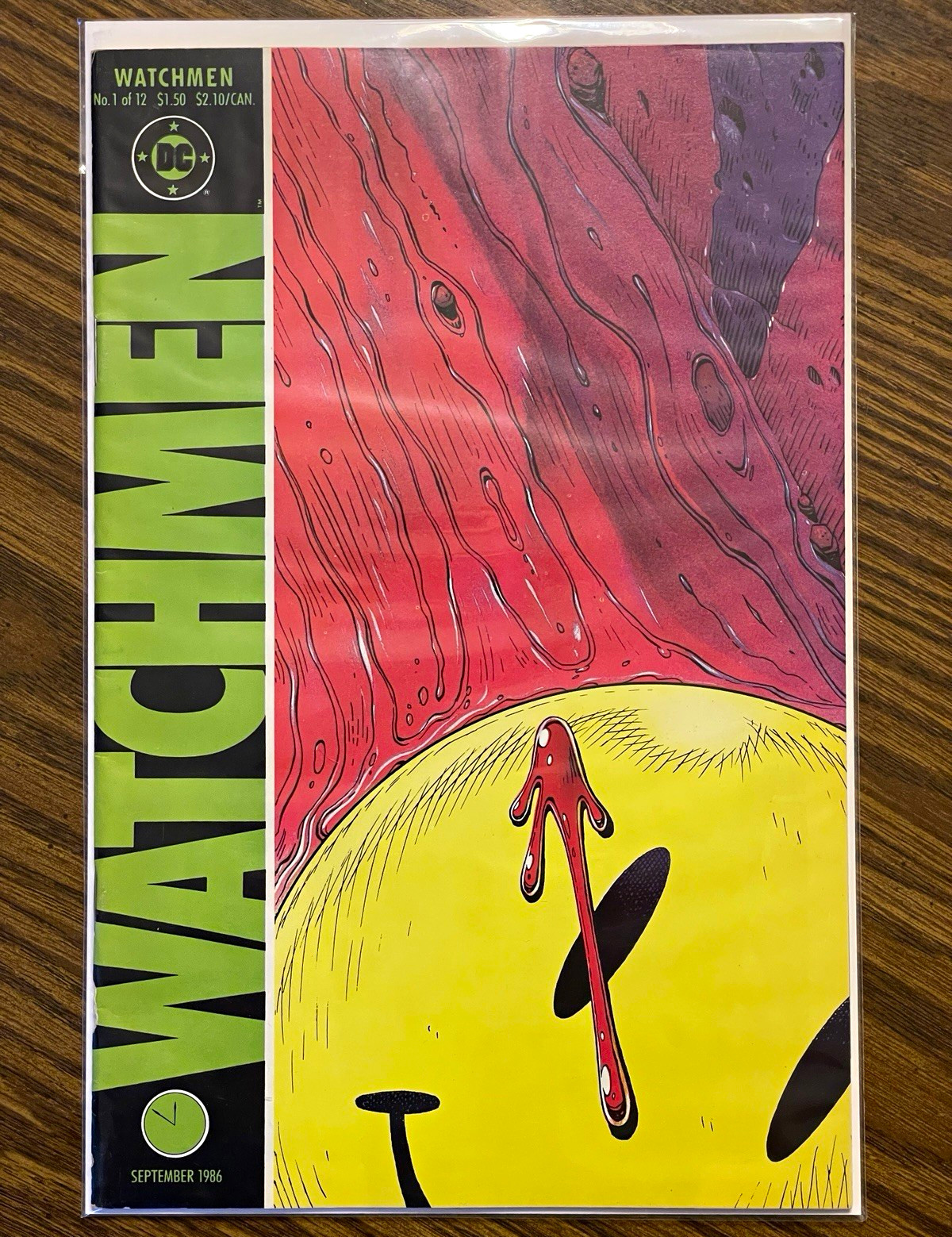 WATCHMEN #1 — September 1986 — DC Comics — 1st Print