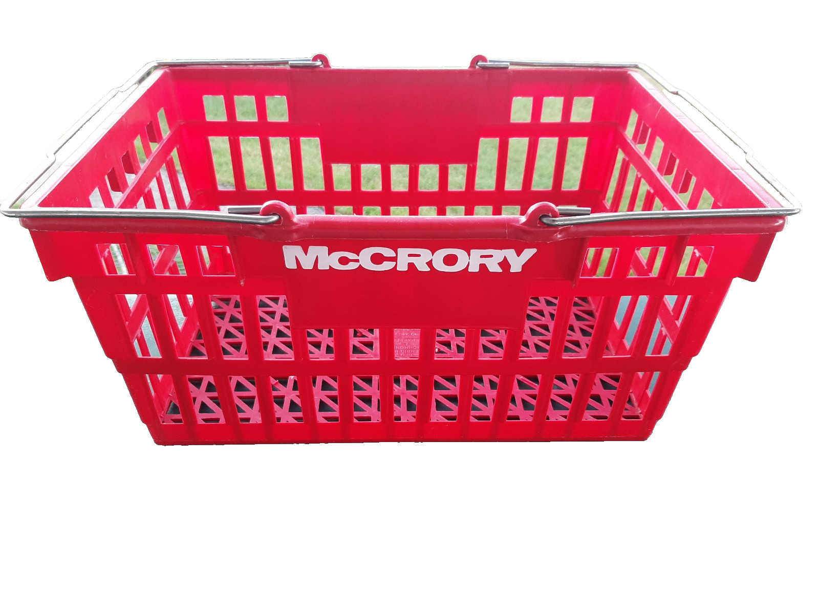 RARE Ca. 1980s McCRORY DEPARTMENT STORE Shopping Basket - McCrory's McRorys RARE Ca. 1980s McCRORY DEPARTMENT STORE Shopping Basket - McCrory's McRorys