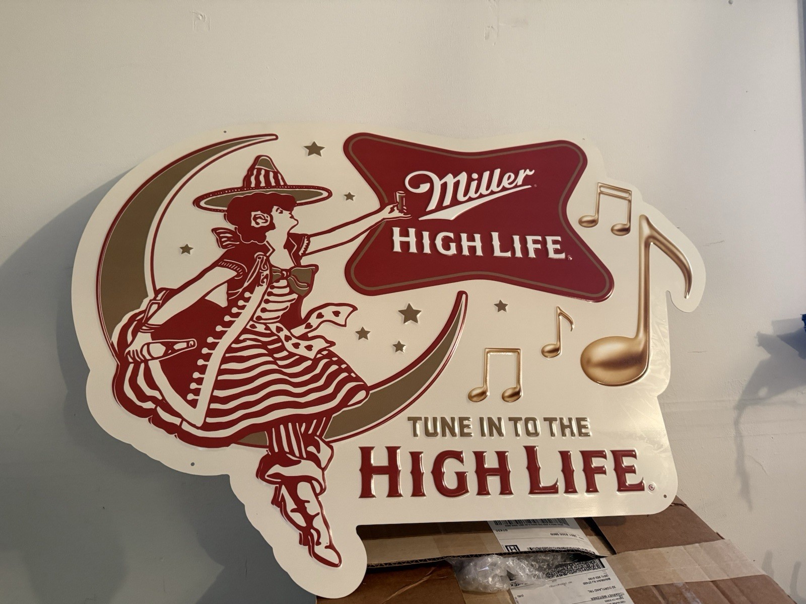 Miller High Life Metal Sign 