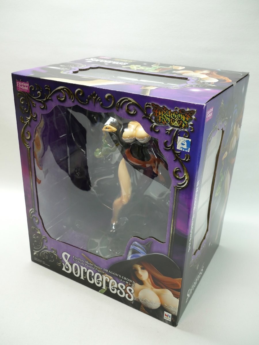 MegaHouse Sorceress Dragon\'s Crown 1/7 Scale Figure Excellent Model Unopened