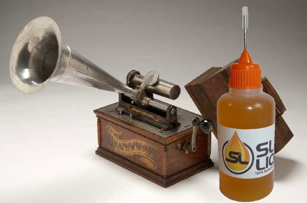 Slick Liquid Bearings TOP 100% Synthetic Oil for Columbia or Any Phonograph