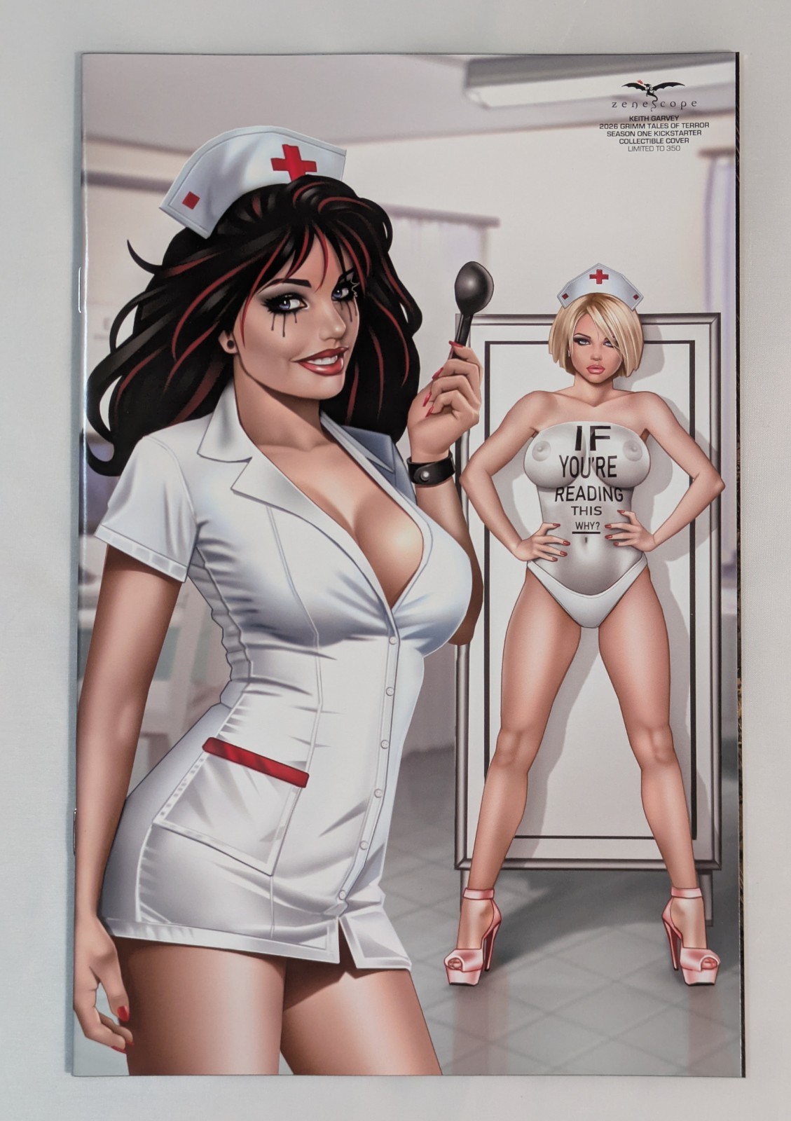 Zenescope Grimm Tales of Terror #13 Keith Garvey Kickstarter Variant LTD 350