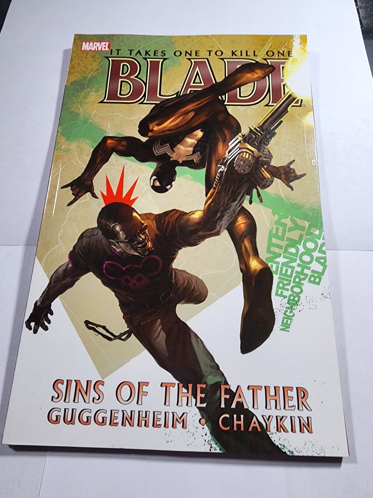 BLADE VOL. 2: SINS OF THE FATHER (MARVEL COMICS) By Marc Guggenheim New B5