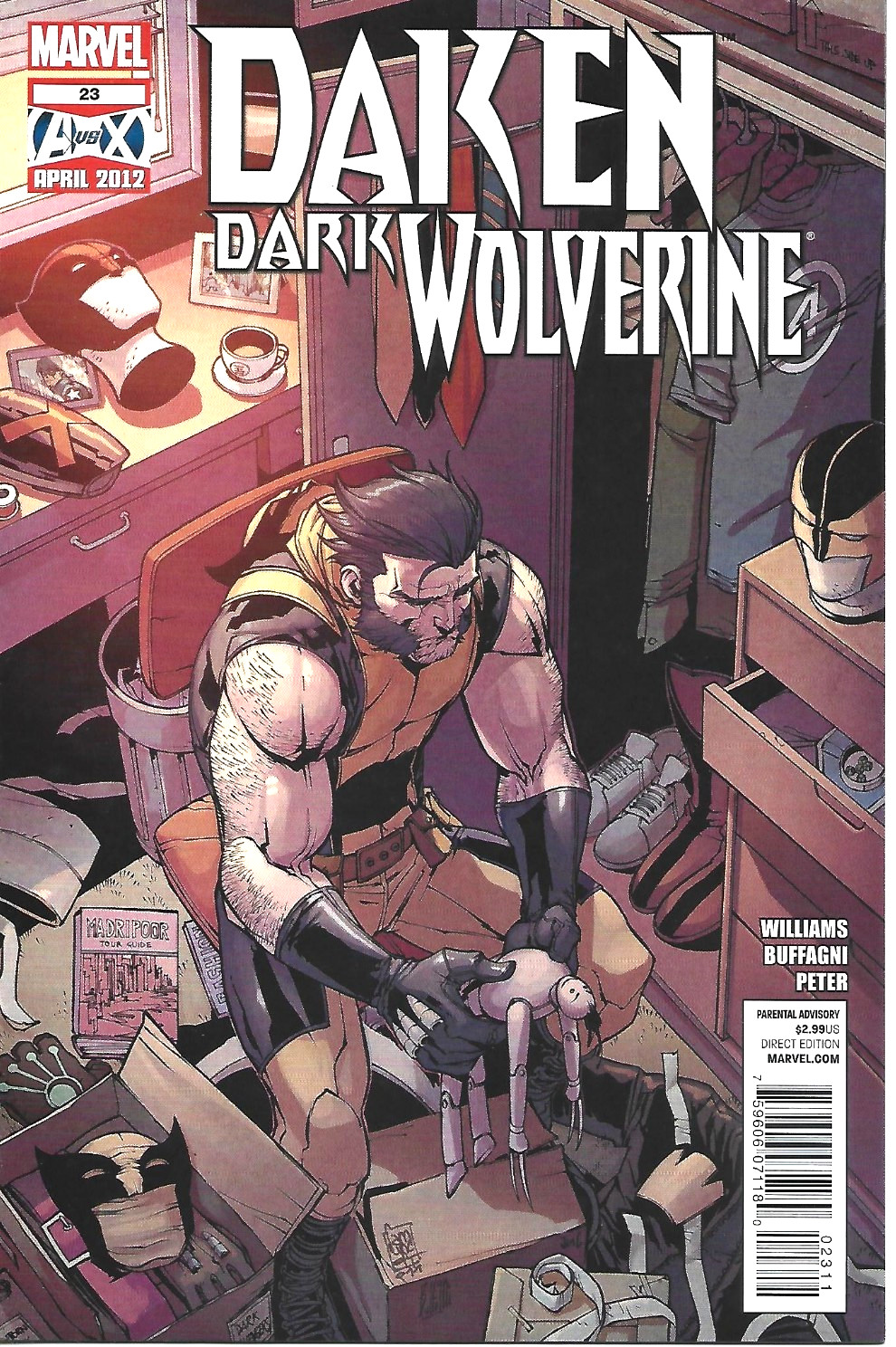 DAKEN DARK WOLVERINE #23 MARVEL COMICS 2012 BAGGED AND BOARDED