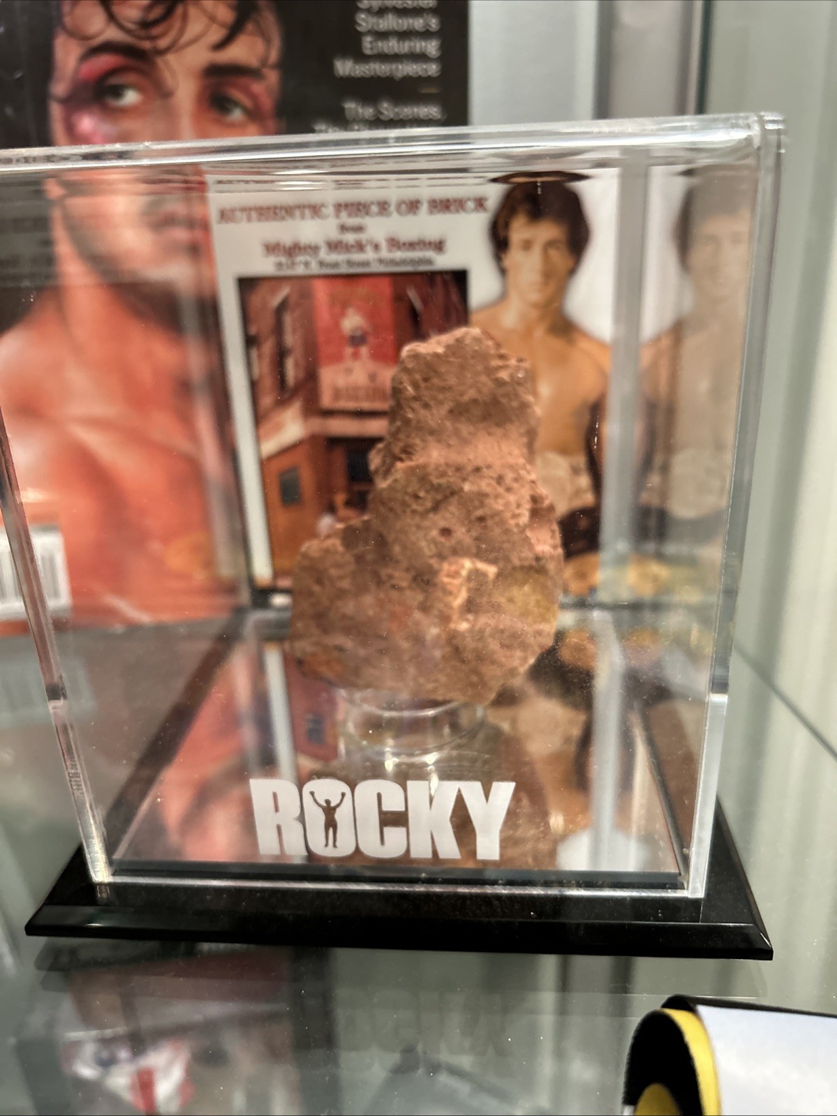 Mighty mick’s Gym Authentic Brick Creed Stallone Sly Rocky Balboa Movie Prop Mighty mick’s Gym Authentic Brick Creed Stallone Sly Rocky Balboa Movie Prop