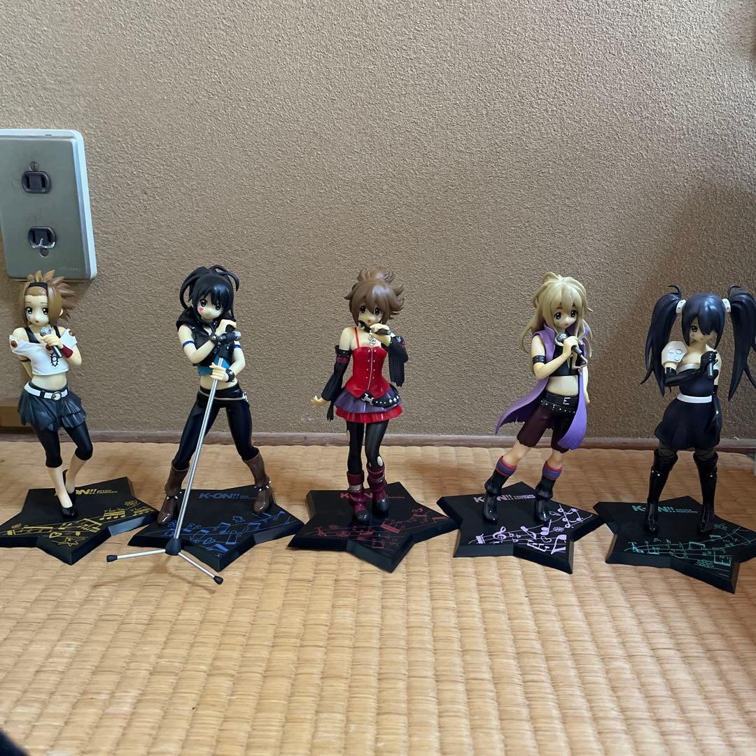 K-On Death Devil Costume Figure Set of 5 Authentic Collectible Anime Japan