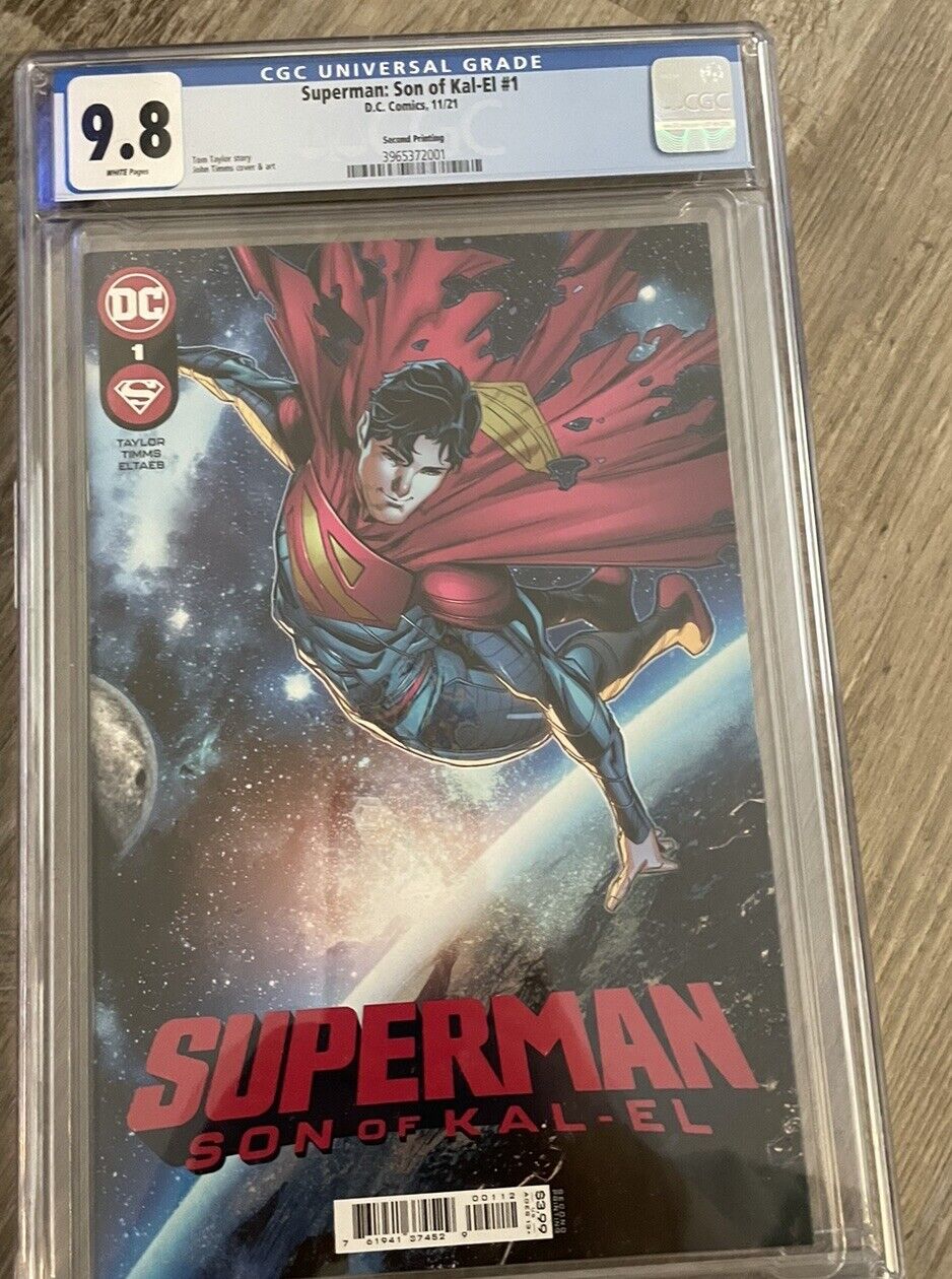 Superman: Son of Kal-El #1 CGC9.8 2nd Printing DC Comics CGC
