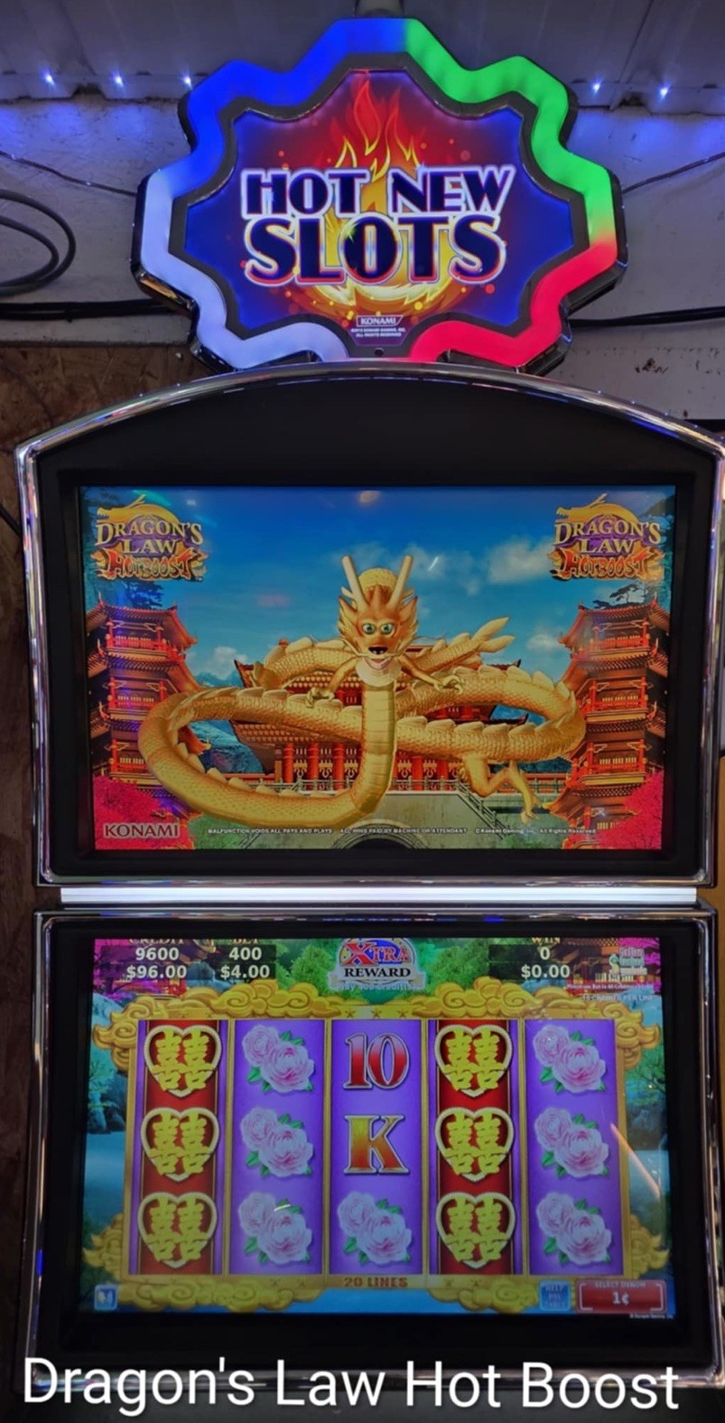 KONAMI OEM KP3 SELEXION MULTI GAME &OS SLOT MACHINE SOFTWARE 8 GAMES CARD PODIUM
