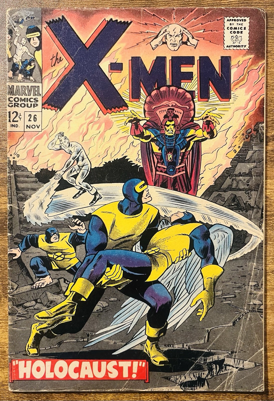 UNCANNY X-MEN 26 ROY THOMAS STORY WERNER ROTH COVER MARVEL COMICS 1966 VINTAGE