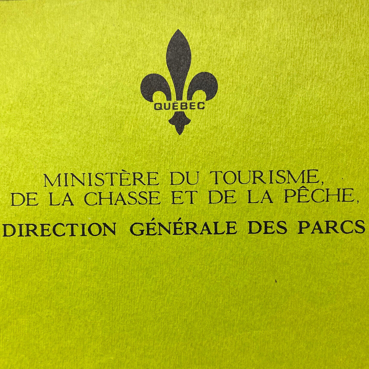 1975 Fort Prevel Auberge Parks Of Quebec Restaurant Menu Ministry Tourism #1