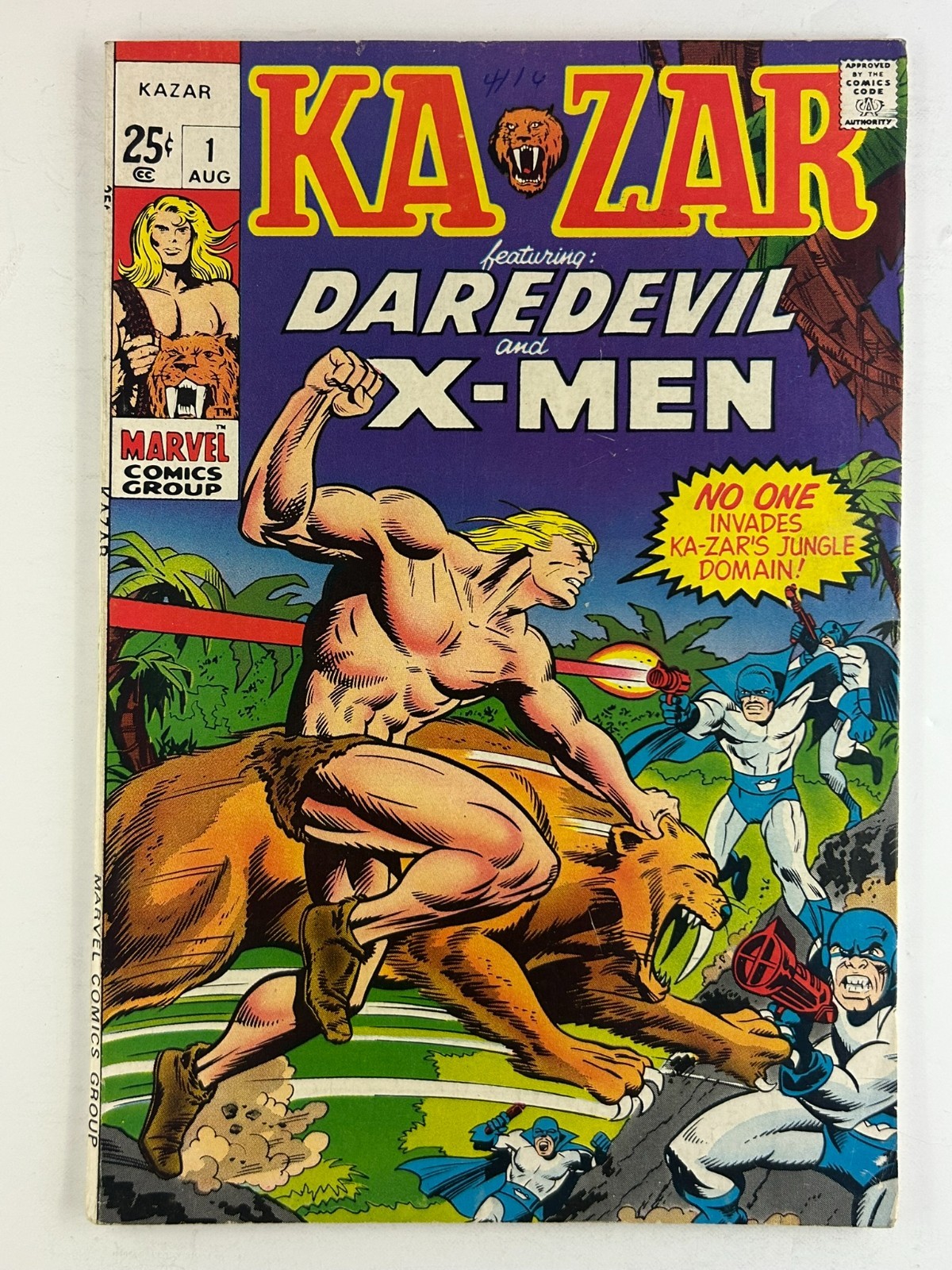 Ka-Zar #1 (Marvel Comics August 1970)