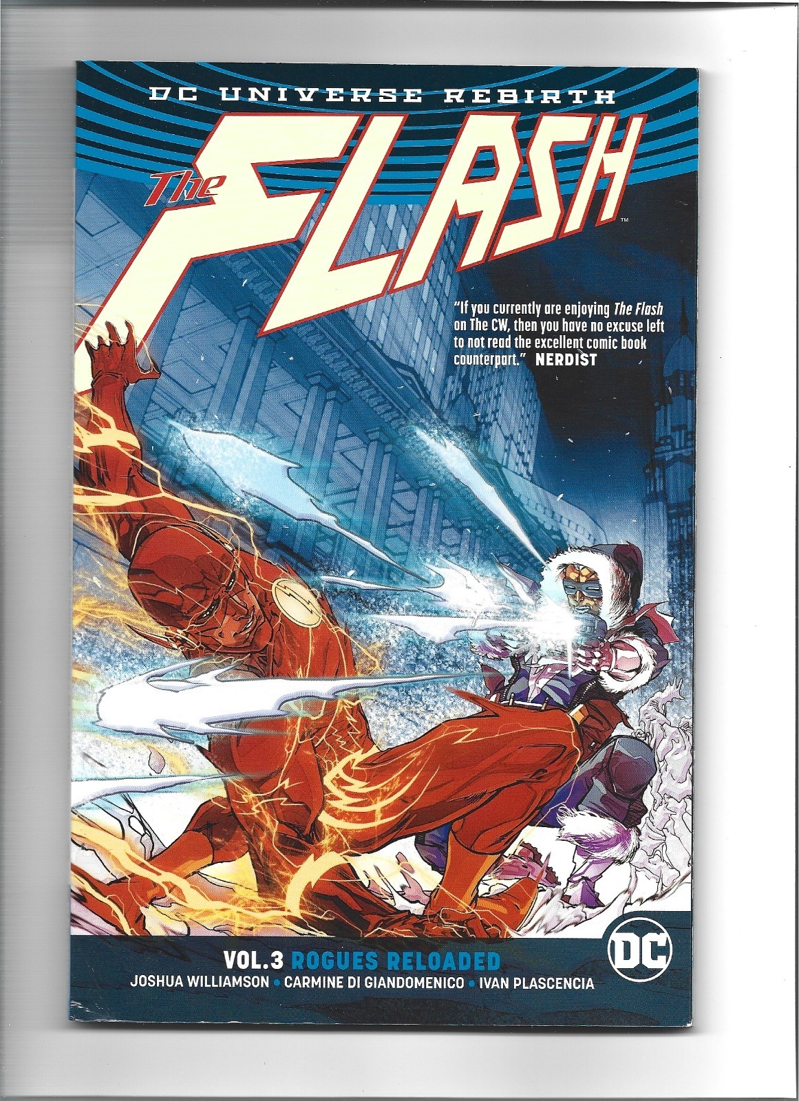 The Flash Vol 3 Rogues Reloaded - DC Rebirth 2017 Trade Paperback Graphic Novel The Flash Vol 3 Rogues Reloaded - DC Rebirth 2017 Trade Paperback Graphic Novel