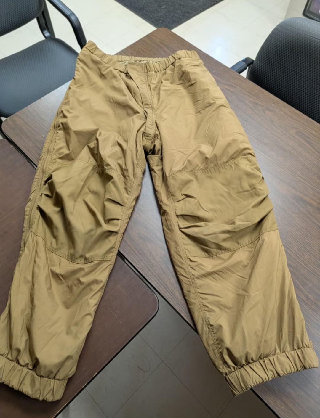 Wild Things Extreme Cold Pants USMC Happy Suit Trousers Large Regular Coyote