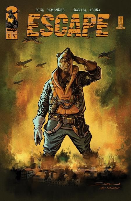 Escape #9 Cvr B Fernando Dagnino Var Image Comics Comic Book