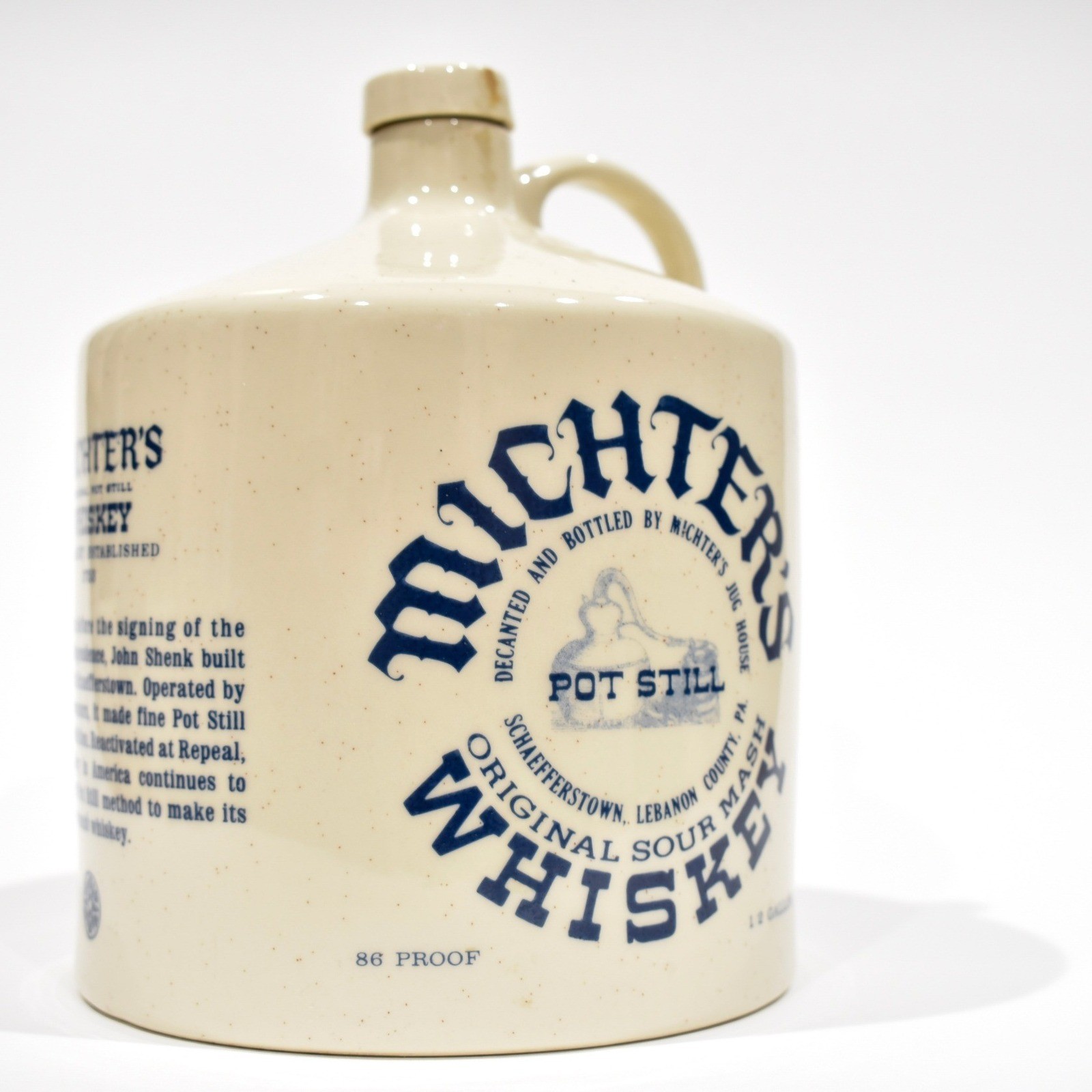 Vintage 1976 Stoneware Gallon Ceramic Decanter, 1976 Vintage 1976 Stoneware Gallon Ceramic Decanter, 1976