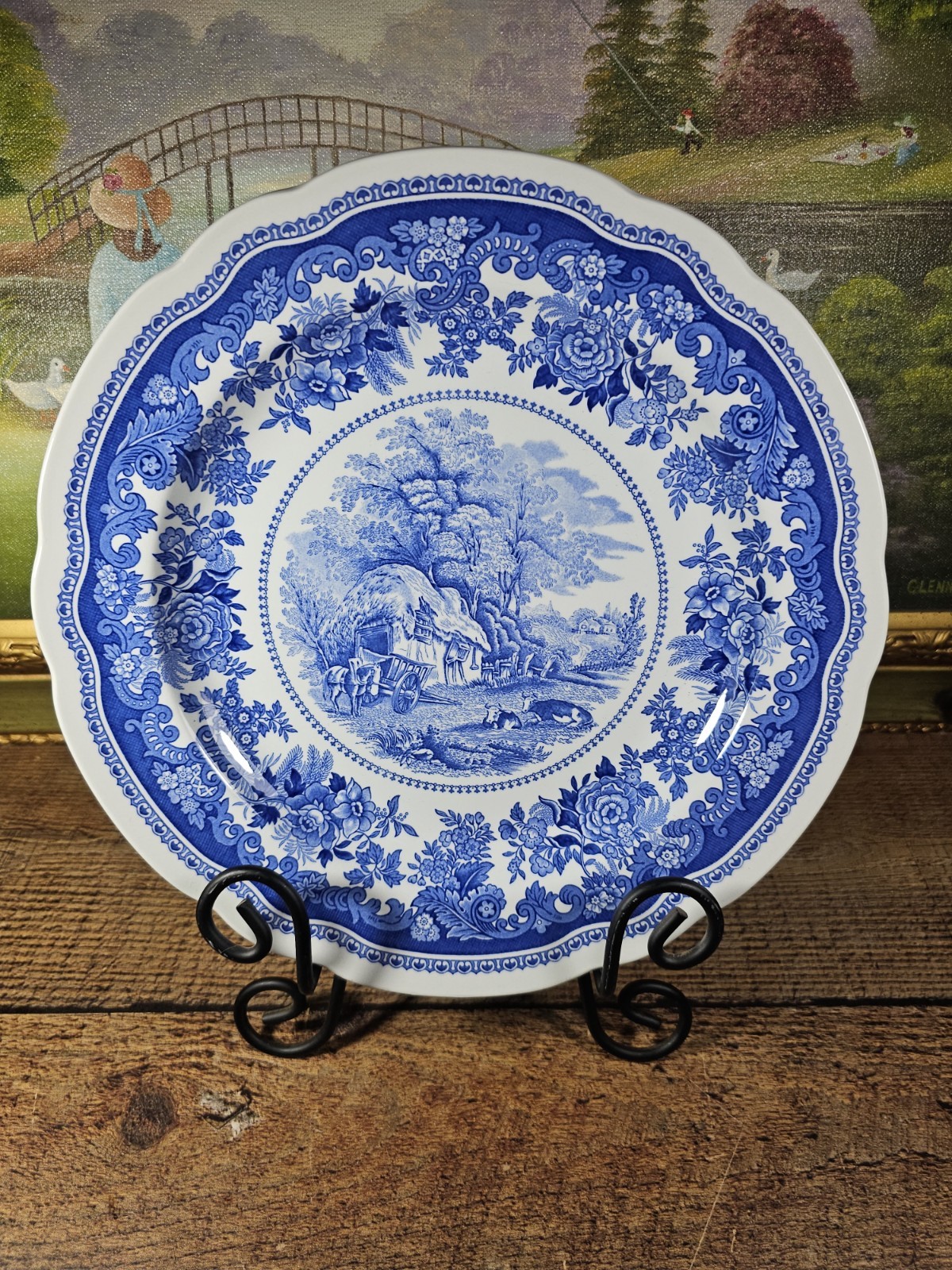 Spode 2005 Blue Room Collection English Countryside 
