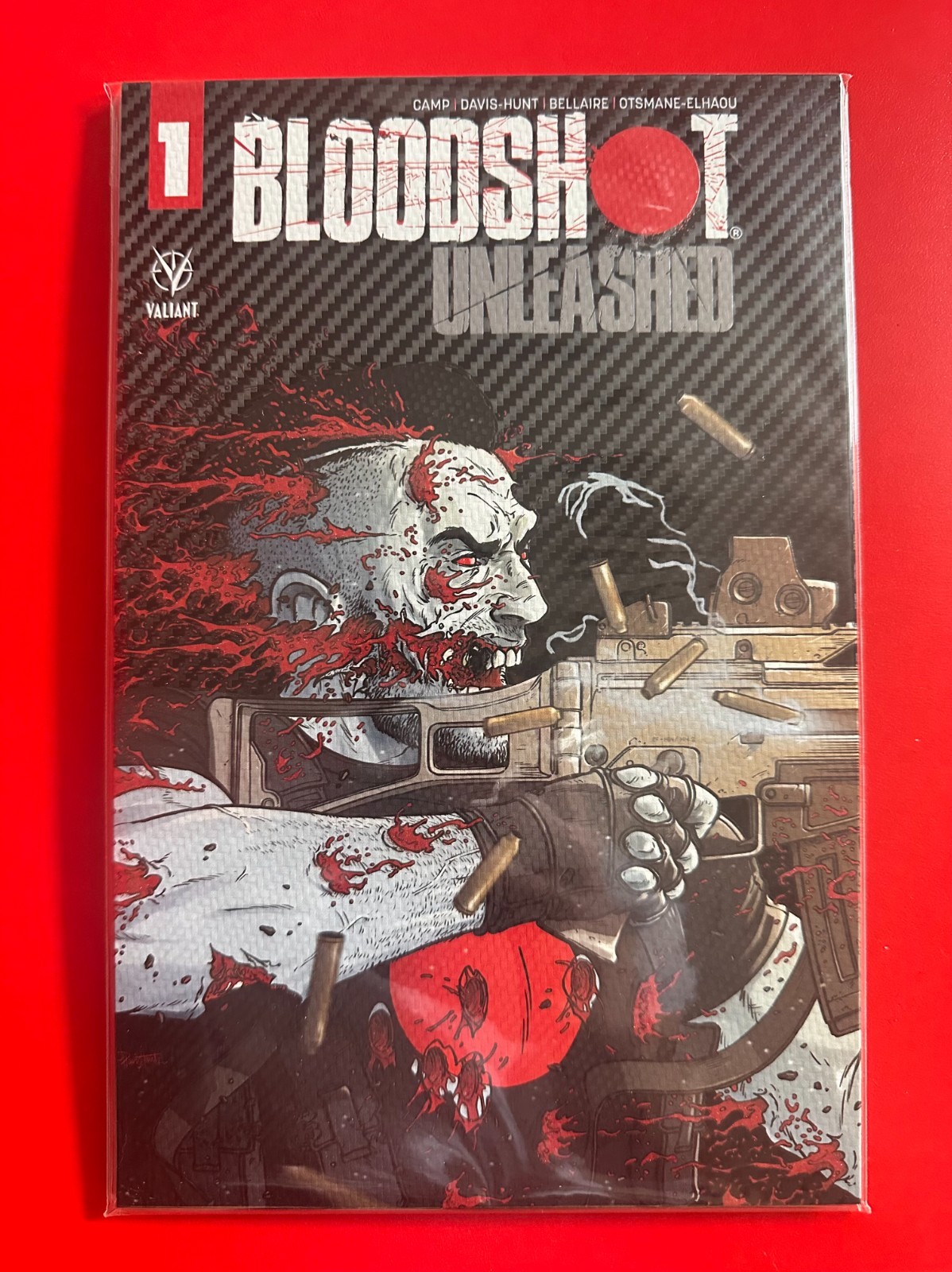 Bloodshot Unleashed 1 - Carbon Fiber Cover