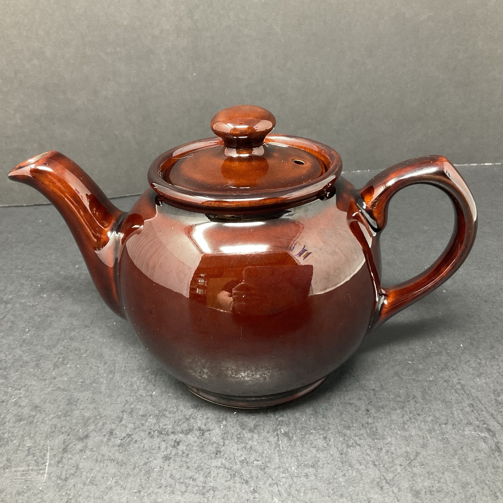 Vintage Sadler & Sons Ltd. Brown Betty Earthenware 2 Cup Teapot- No Chips