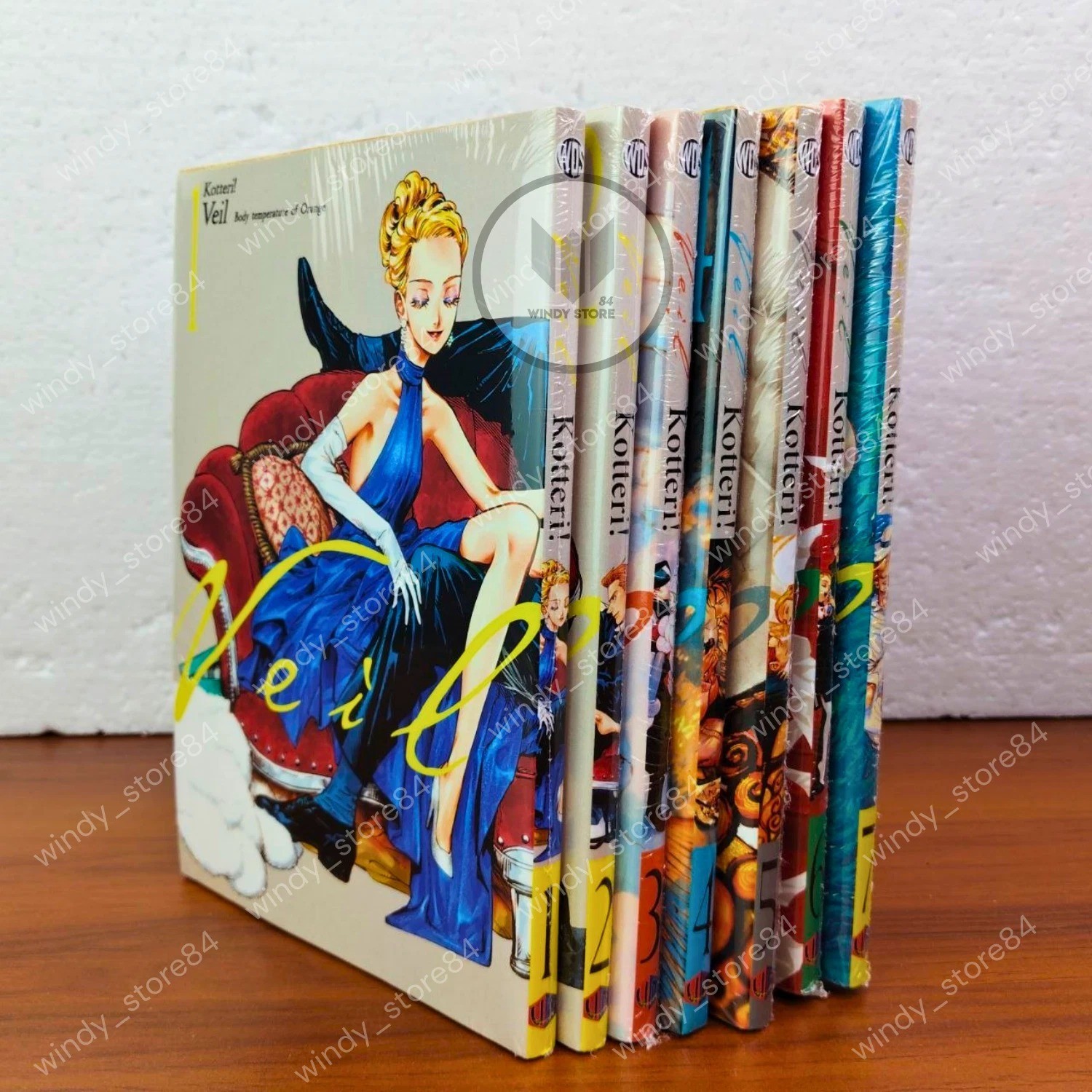 Veil Manga Vol 1-7 End Full Set English Comic Books New (Full Color Edition) UPS