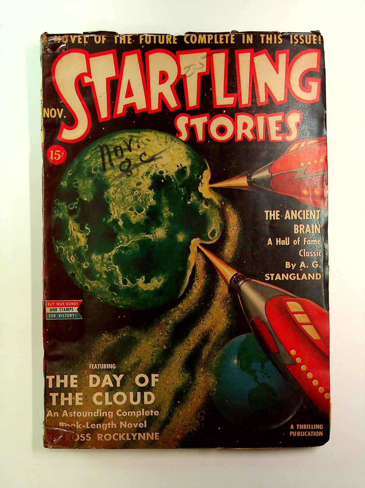 Startling Stories Pulp Vol. 8 #3 VG- 3.5 1942