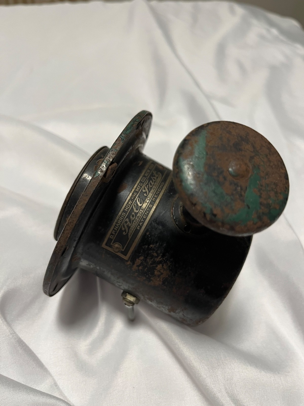 Vintage Klaxon Horn Bicycle or Motorcycle Roll Fast Works