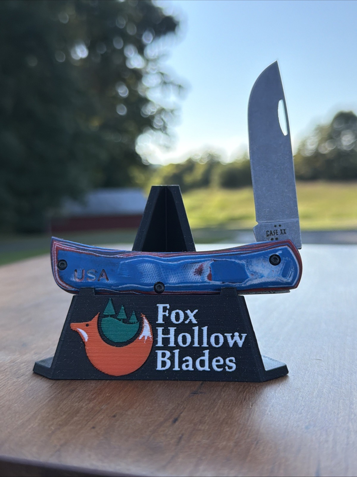 Case XX 2026 Patriotic Red White Blue XR10137C S35VN Sod Buster Jr. Knife Case XX 2026 Patriotic Red White Blue XR10137C S35VN Sod Buster Jr. Knife