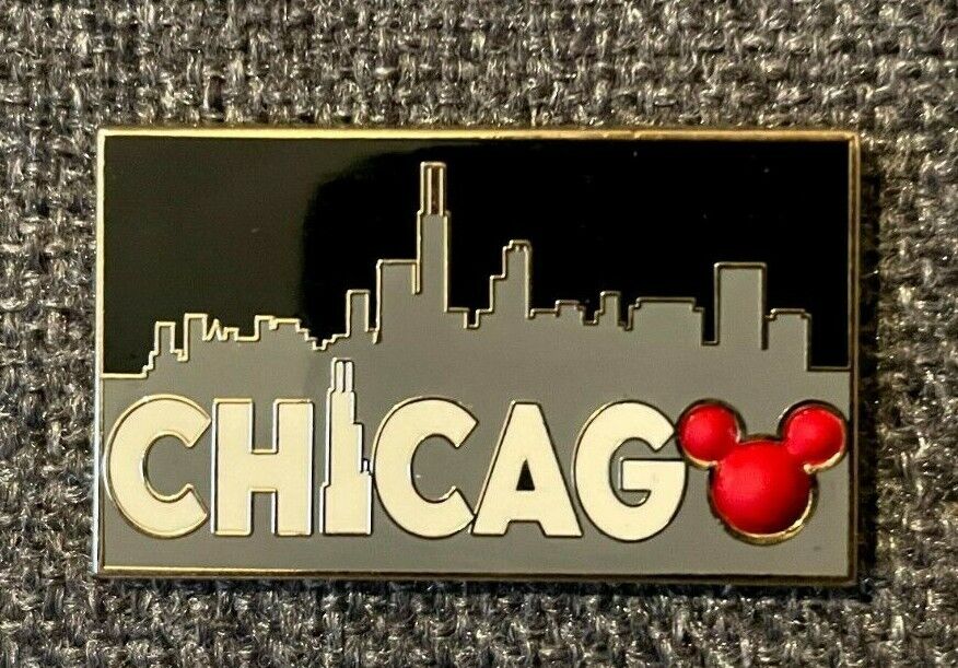 Chicago Windy City Disney Pin Mickey Collectible Rare HTF