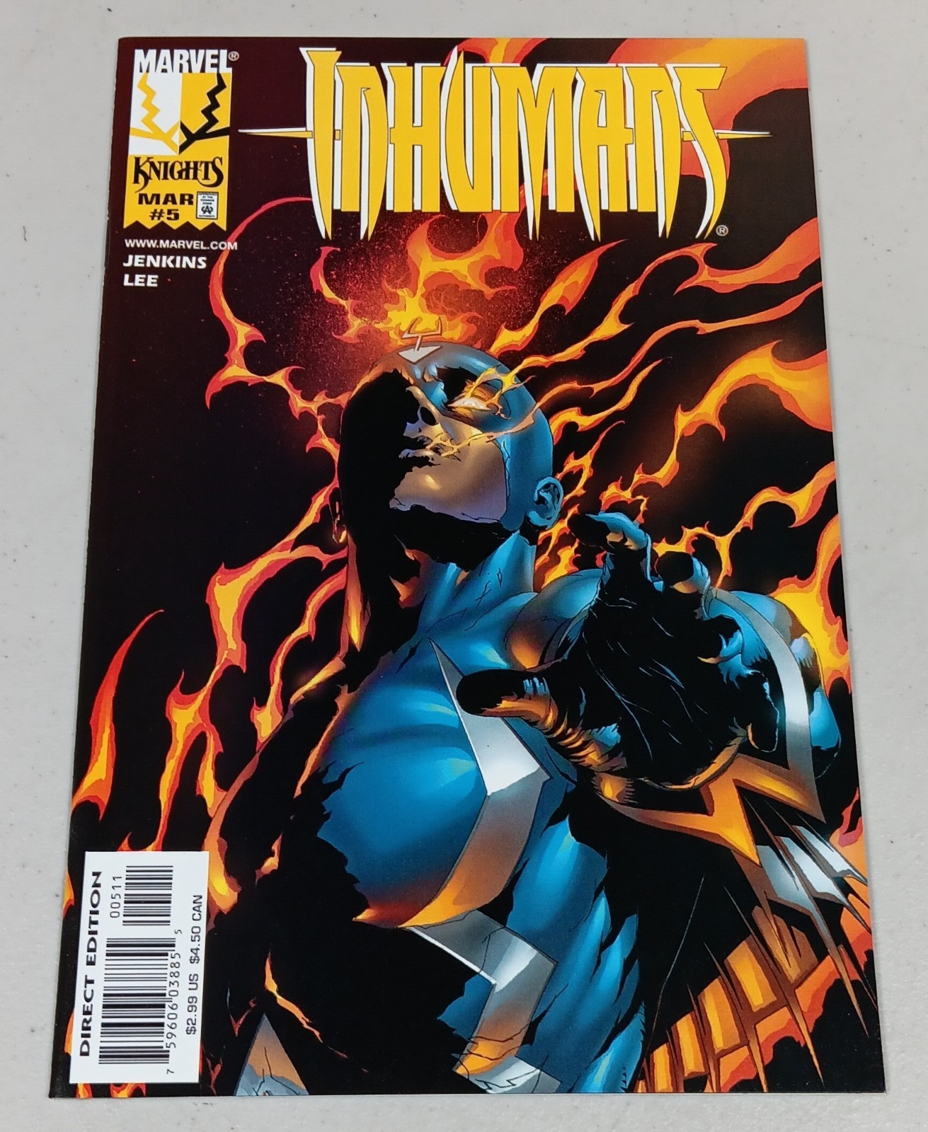 Inhumans #5- First White Widow (Yelena Belova)