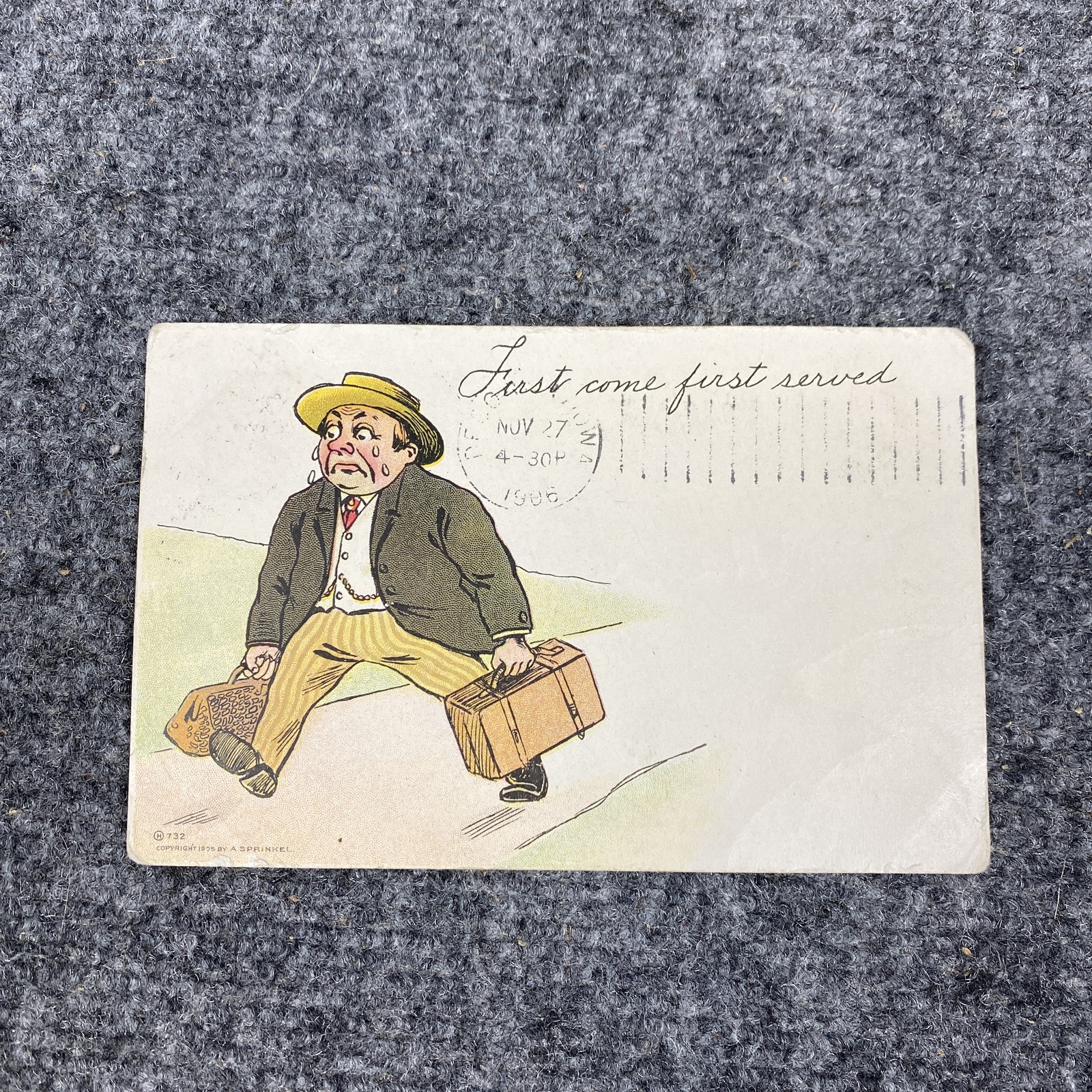 Vintage 1908 A. Sprungel 